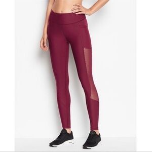 Victoria Sport Burgundy Total Knockout Tight